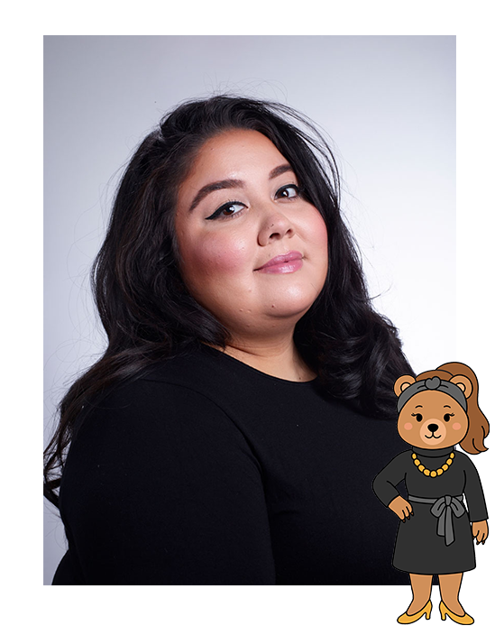 Becky and Mascot illustrations for Rebecca Rockfield brand