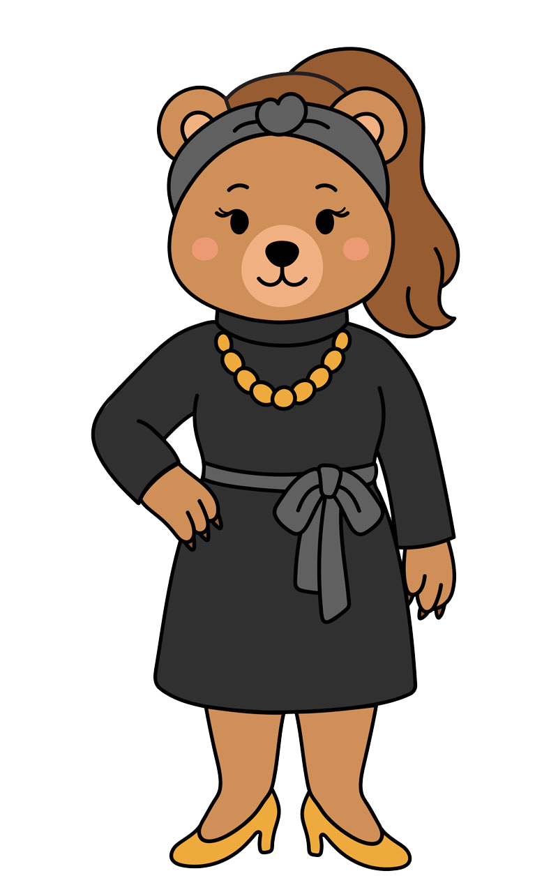 Rebecca Rockfield mascot illustration